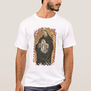 Camiseta Santo Dominic (tempera en el panel)