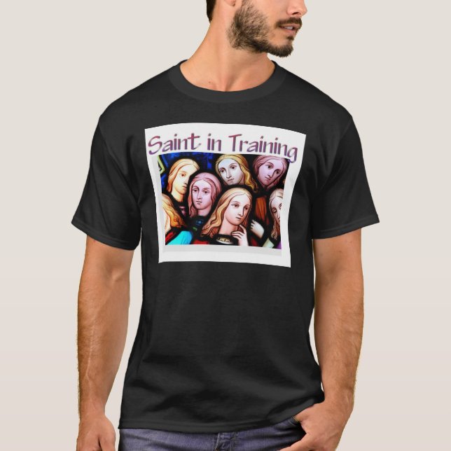 Camiseta Santo en el entrenamiento II (Anverso)
