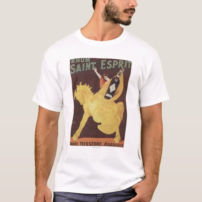 Camiseta Santo Esprit de Rhum - promo de Andre Teissedre (Anverso)