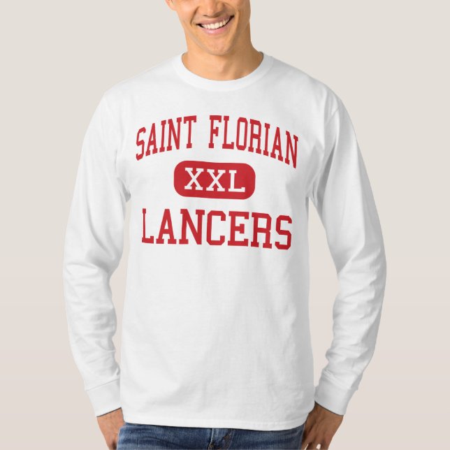 Camiseta Santo Florian - lanceros - alto - Hamtramck (Anverso)