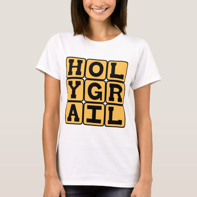 Camiseta Santo Grial, Copa de la Última Cena (Anverso)