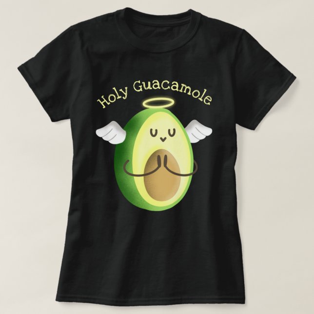 Camiseta Santo Guacamole (Diseño del anverso)