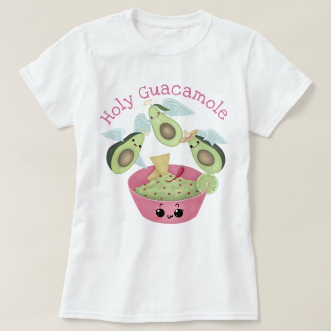 Camiseta Santo Guacamole (Diseño del anverso)