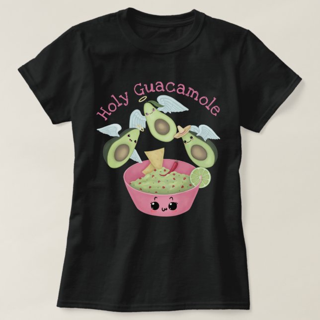 Camiseta Santo Guacamole (Diseño del anverso)