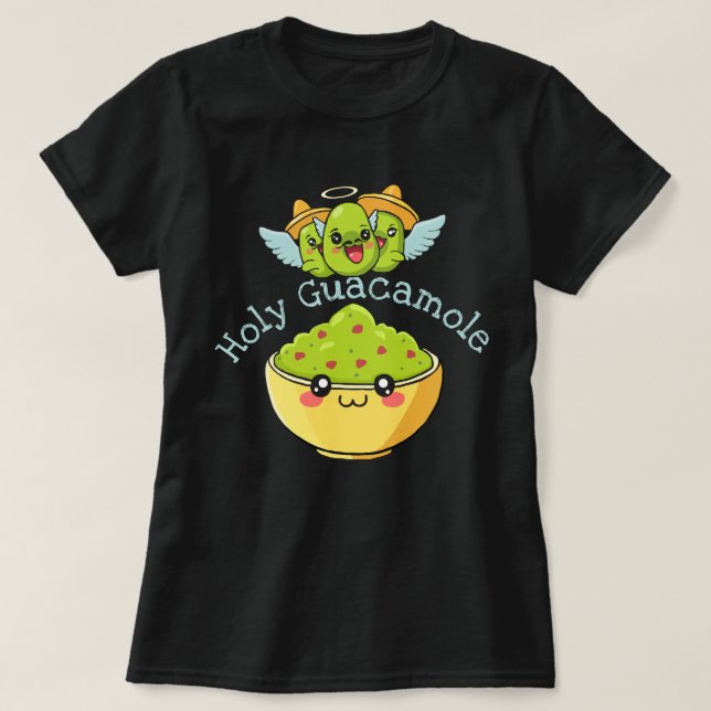 Camiseta Santo Guacamole (Diseño del anverso)