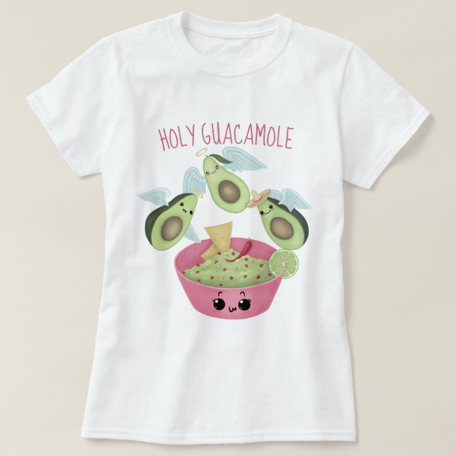 Camiseta Santo Guacamole (Diseño del anverso)