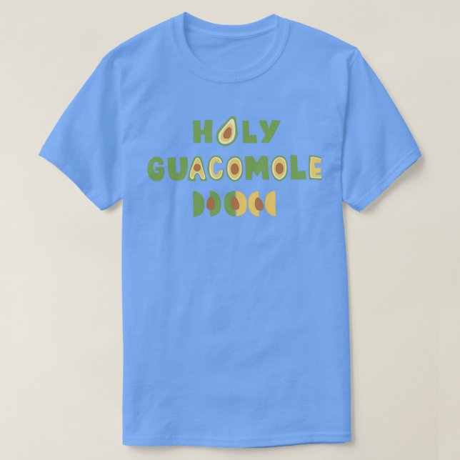 Camiseta Santo Guacamole Aguacate Addicado Aguacate Lover F (Diseño del anverso)