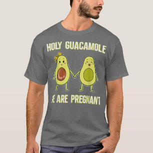 Camiseta Santo Guacamole Estamos Embarazados Aguacate Parej