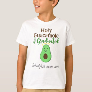 Camiseta ¡Santo Guacamole me gradué aguacate Nombre persona