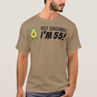 Camiseta Santo Guacamole Soy 55 Personalizado Aguacate Vegg