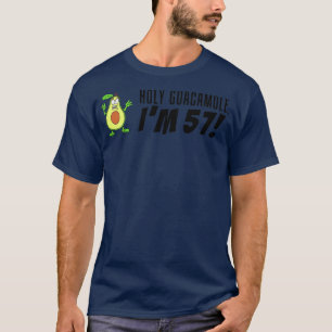 Camiseta Santo Guacamole Soy 57 Personalizado Aguacate Vegg