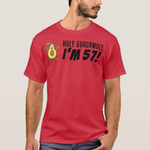 Camiseta Santo Guacamole Soy 57 Personalizado Aguacate Vegg