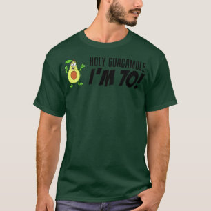 Camiseta Santo Guacamole Soy 70 Personalizado Aguacate Vegg