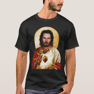 Camiseta Santo Keanu - Camisetas, gadgets y amplificador; M