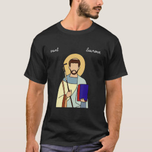 Camiseta Santo Lorenzo Católico Patrono De Asar A La Parril