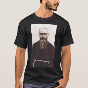 Camiseta Santo Maximiliano Kolbe sacerdote católico polaco