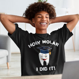 Camiseta Santo Molar Lo Hice Graduación Higiénica Dental