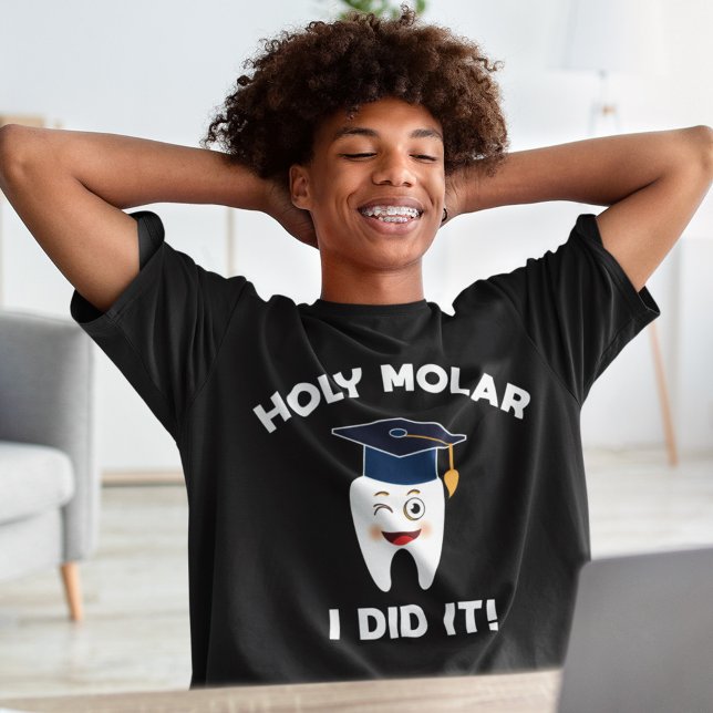 Camiseta Santo Molar Lo Hice Graduación Higiénica Dental (Subido por el creador)
