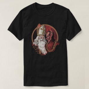 Camiseta Santo Nicholas y Krampus