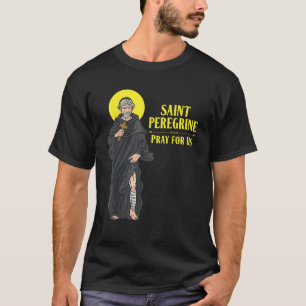 Camiseta Santo Padre de los pacientes con cáncer católico