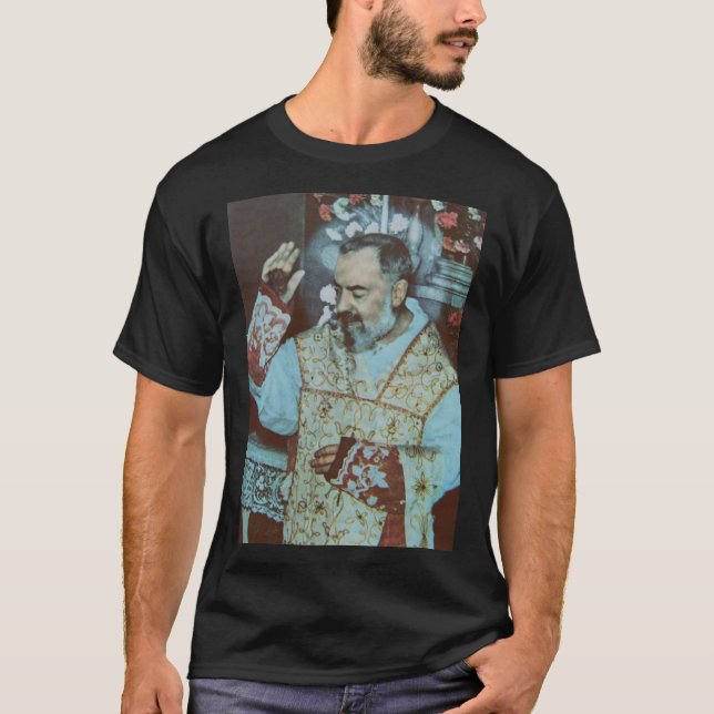 Camiseta Santo Padre Pio (Anverso)