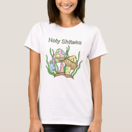 Camiseta Santo Shitake | Mushrooms retro de arte pop