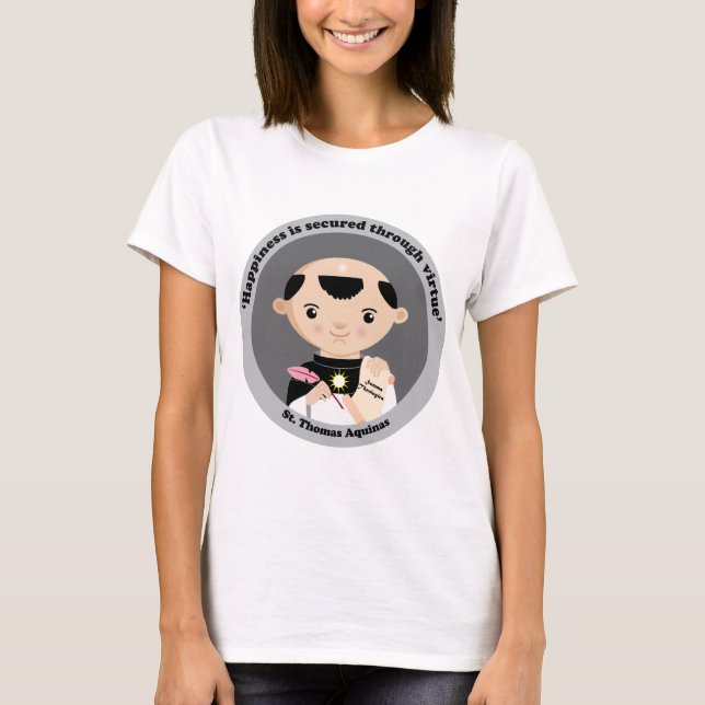 Camiseta Santo Tomás de Aquinas (Anverso)