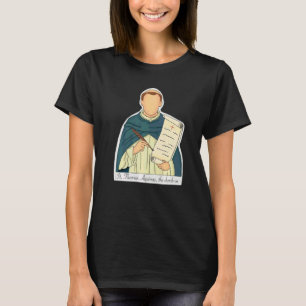 Camiseta Santo Tomás de Aquino Patrono de los Estudiantes C