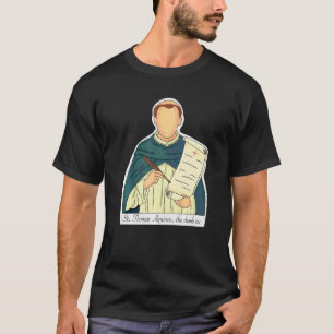 Camiseta Santo Tomás de Aquino Patrono de los Estudiantes C