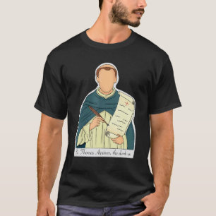 Camiseta Santo Tomás de Aquino Patrono de los Estudiantes C