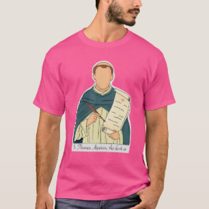 Camiseta Santo Tomás de Aquino Patrono de los Estudiantes C