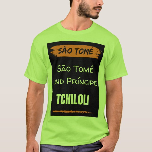 Camiseta Santo Tomé y Príncipe (Anverso)