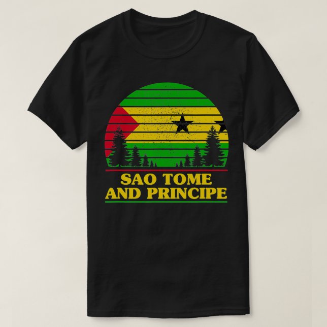 Camiseta Santo Tomé y Príncipe (Diseño del anverso)