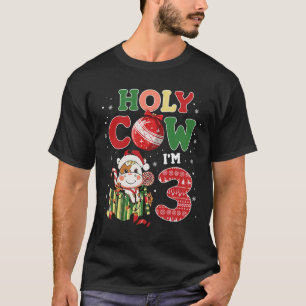 Camiseta Santo Vaca, soy el niño de cumpleaños 3.ª crianza