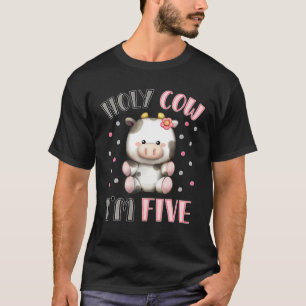 Camiseta Santo Vaca Soy un animal cinco de granja cinco día