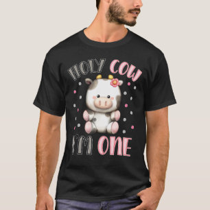 Camiseta Santo Vaca, soy un animal de granja para el primer
