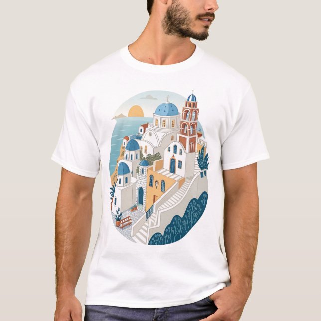 CAMISETA SANTORINI (Anverso)
