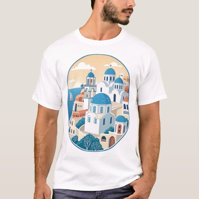 CAMISETA SANTORINI (Anverso)