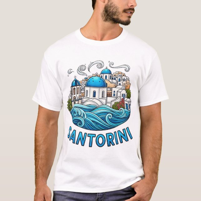 Camiseta SANTORINI (Anverso)