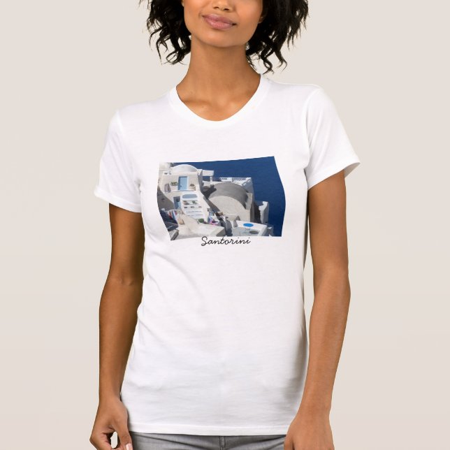 Camiseta Santorini, Grecia (Anverso)