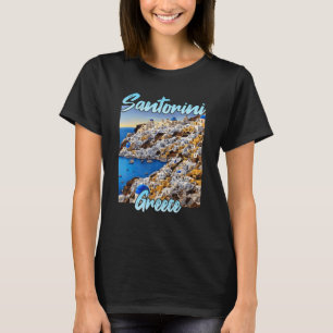 Camiseta Santorini Grecia