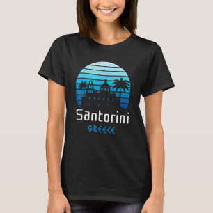 Camiseta Santorini Grecia Souvenir