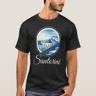 Camiseta Santorini Grecia Souvenir 1