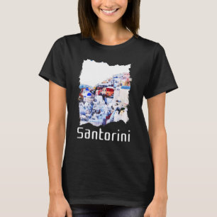 Camiseta Santorini Grecia Souvenir 1