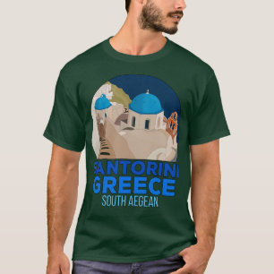 Camiseta Santorini Grecia Sur de Egeo