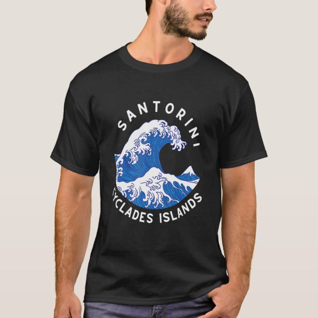 Camiseta Santorini Greece Santorini (Anverso)