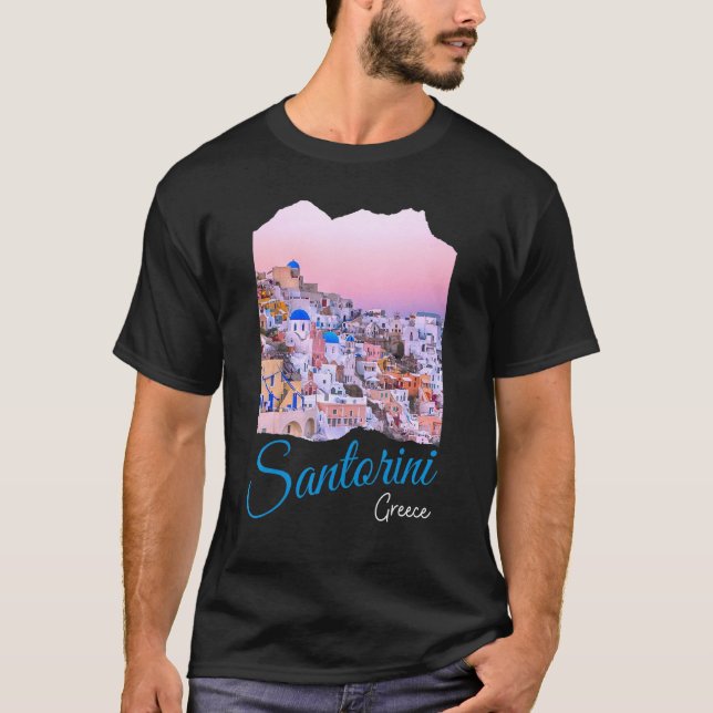 Camiseta Santorini Souvenir (Anverso)