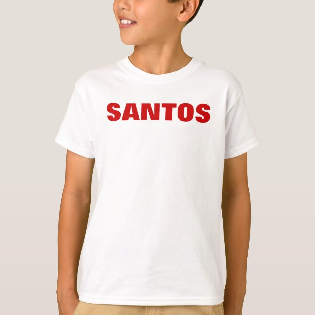 CAMISETA SANTOS (Anverso)