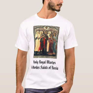 Camiseta Santos ortodoxos de los mártires reales santos de