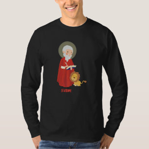 Camiseta Santos Patronos Católicos Confi de San Jerónimo Em